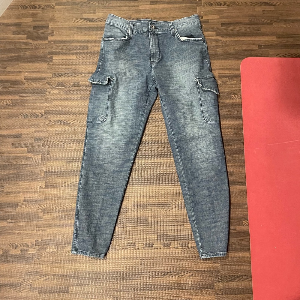 James Jeans Blue Relaxed Denim